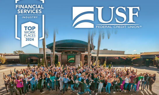 USF Federal Credit Union Wins 2024 Top Workplaces Award